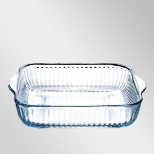 Küçük, Optik Desenli Kare Tepsi