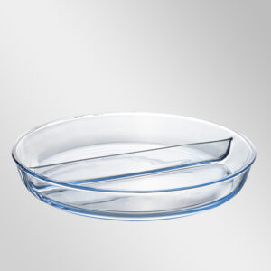 Büyük, Bölmeli Yuvarlak Tepsi