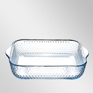 Küçük, Petek Desenli Kare Tepsi