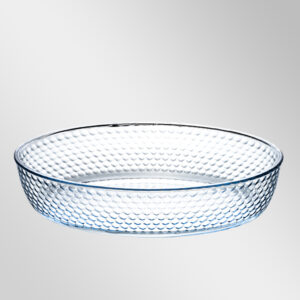 Büyük, Petek Desenli Oval Tepsi