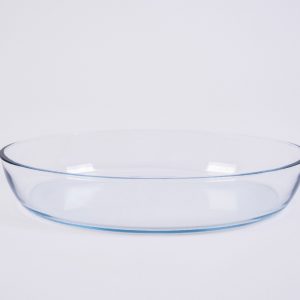 Borart Büyük Sade Oval Tepsi